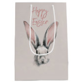 Cute Easter Rabbit Medium Gift Bag ミディアムペーパーバッグ (裏面)