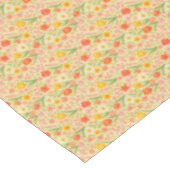 Cute Easter/spring patterned flowers テーブルクロス (アングル)