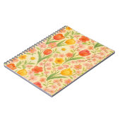 Cute Easter/spring patterned flowers ノートブック (左側)