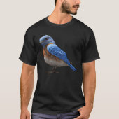 Cute Eastern Bluebird Sunset Tシャツ (正面)