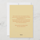 Cute Eid Mubarak Card - Muslim Kids Sharing Meal シーズンカード (裏面)