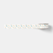 Cute & Elegant Colorful Summer Meadow Wildflowers グログランリボン (正面)