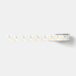 Cute & Elegant Colorful Summer Meadow Wildflowers グログランリボン