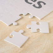 Cute Elephant Birth Stats ジグソーパズル (側面)