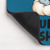 Cute Elephant Couple This Is Our Cuddle  マウスパッド (コーナー)