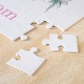 Cute Elephant Floral Puzzles  ジグソーパズル (側面)