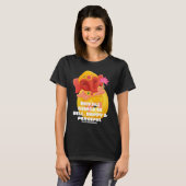 Cute Elephant Ganesha Peace Lotus Loving Kindness  Tシャツ (正面フル)