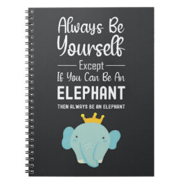Cute Elephant Lover Gifts Fun Funny Animals ノートブック