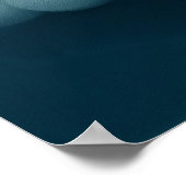 Cute Elephant on Cloud Nursery Bedtime ポスター (角)