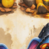 Cute Elephant Raincoat Pattern Wallpaper 壁紙 (縫い目)