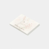Cute Encouraging Post-it® Notes Desk Note Pad ポストイット (アングル)