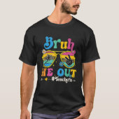 Cute End Of School Year Teacher Summer Bruh We Out Tシャツ (正面)