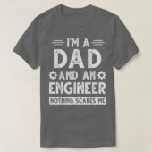 Cute Engineer Dad Men Father's Day Mechanical Engi Tシャツ (デザイン正面)