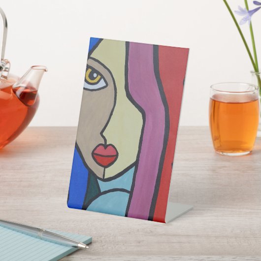 cute face 台座サイン (インサイチュ)