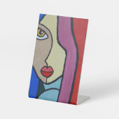 cute face 台座サイン (正面)