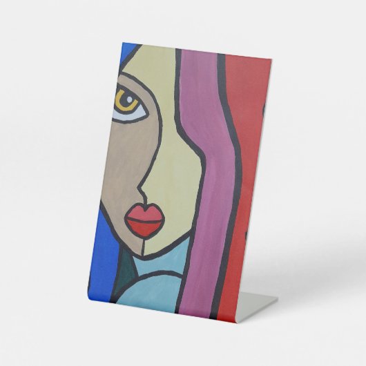 cute face 台座サイン (正面)