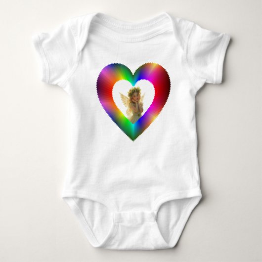 Cute Fairies ベビーボディスーツ (正面)