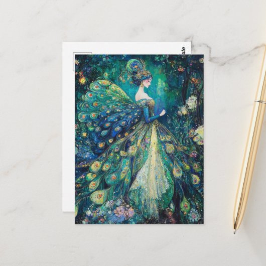 Cute Fairy ポストカード (正面/裏面インサイチュ)