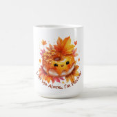 Cute Fall Donut Baby Bodysuit T-Shirt コーヒーマグカップ (中央)