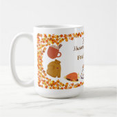 Cute Fall Mug コーヒーマグカップ (左)