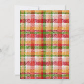 Cute Family House Christmas Party 招待状 (裏面)