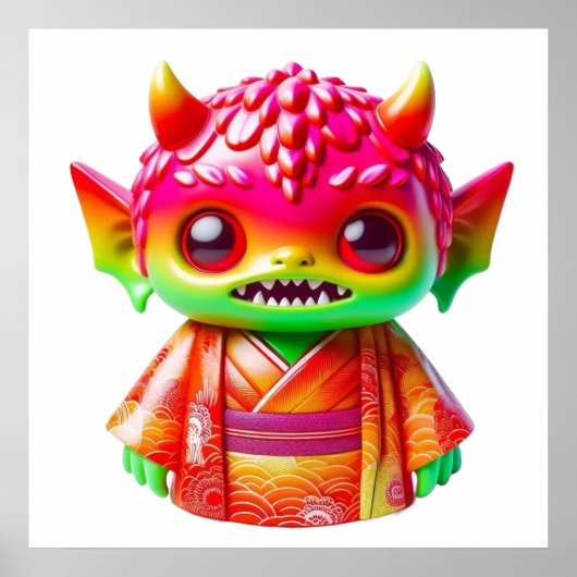 Cute Fantasy Doll Poster Wall Art for Stylish Cozy ポスター (正面)