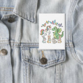 Cute Fantasy Friends – Birthday Button for Kids 缶バッジ (インサイチュ)