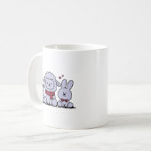 Cute Farm Animal コーヒーマグカップ (正面左)