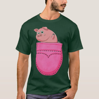Cute Farm Animal Pig Lover Farmer Animal Lover Poc Tシャツ