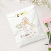Cute Farm Barn Baby Shower  フェイバーバッグ (封をした状態)