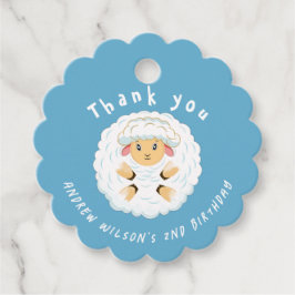 Cute Farm Sheep Farm Party Animal Ball フェイバータグ