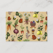 Cute Farmers Market Books for Baby Shower Request エンクロージャーカード (裏面)