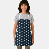 Cute Farmhouse Style Chicken Pattern Apron エプロン (インサイチュ)