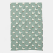 Cute Farmhouse Style Ducks Kitchen Towel キッチンタオル (縦)