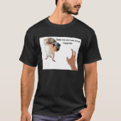 Cute Fat Rat Being Grabbed Meme Tシャツ (正面)