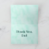 Cute Father's Day Card w/Basset Hound in a Car カード (内部)