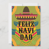 Cute feliz navidad christmas シーズンカード (正面)