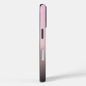 Cute Feminine Pink Black Ombre Personalized Case-Mate iPhoneケース (裏面 / 右)