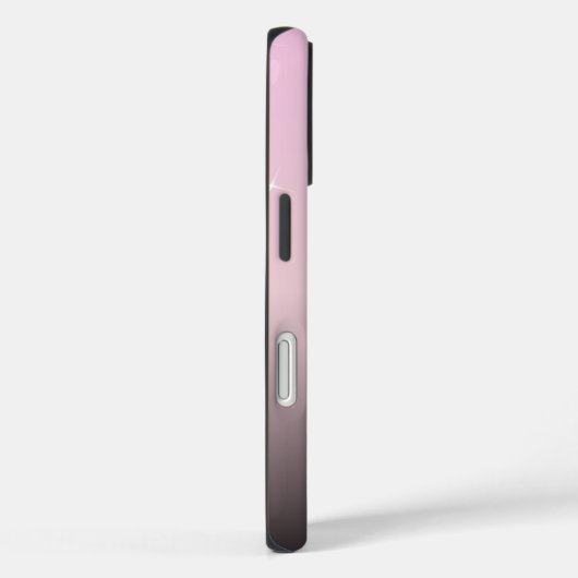 Cute Feminine Pink Black Ombre Personalized Case-Mate iPhoneケース (裏面 / 右)