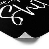 Cute Feminist Quote Sarcastic Gift Women Don't Owe ポスター (角)