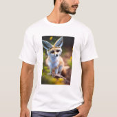 Cute Fennec fox Tシャツ (正面)