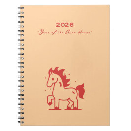 Cute Fire Horse ノートブック
