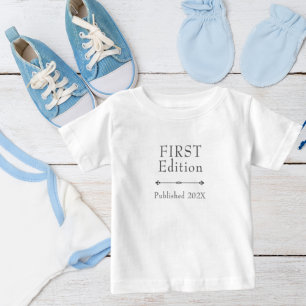 Cute First Editionカスタマイズ可能 ベビーTシャツ
