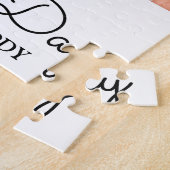 Cute First Mothers Day Modern Photo Collage ジグソーパズル (側面)