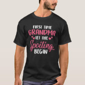 Cute First Time Grandma Let The Spoiling Begin Cos Tシャツ (正面)