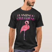 Cute Flamingo Girlfriend Awesome  Luxury  for men  Tシャツ (正面)