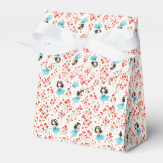 Cute Floral Kids Favor Box  フェイバーボックス