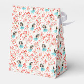 Cute Floral Kids Favor Box  フェイバーボックス (裏面サイド)