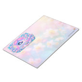 Cute Floral Kitten ノートパッド (アングル)