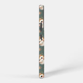 Cute Floral Owl with Bow Samsung Galaxyケース (右側面)